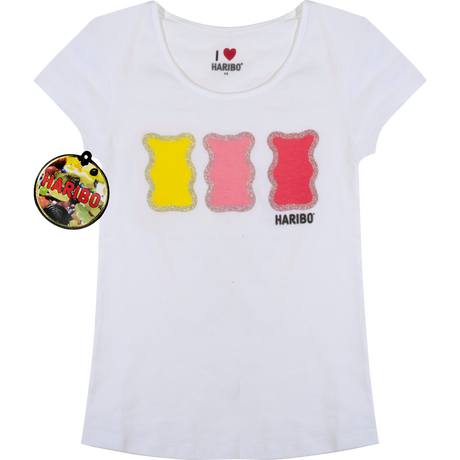 T-shirt Femme Ours d'Or Blanc image number null